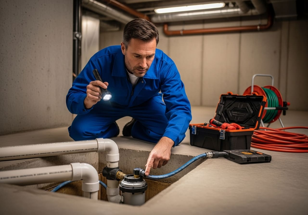 Sump Pump Installation & Repair in Plum